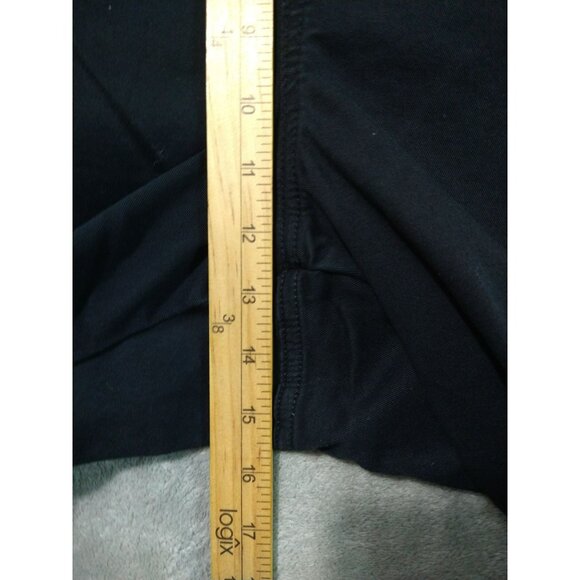 Torrid Jeans Womens 26 Black Crop Aviator Skinny Twill Mid Rise Pants Stretch - Picture 4 of 9